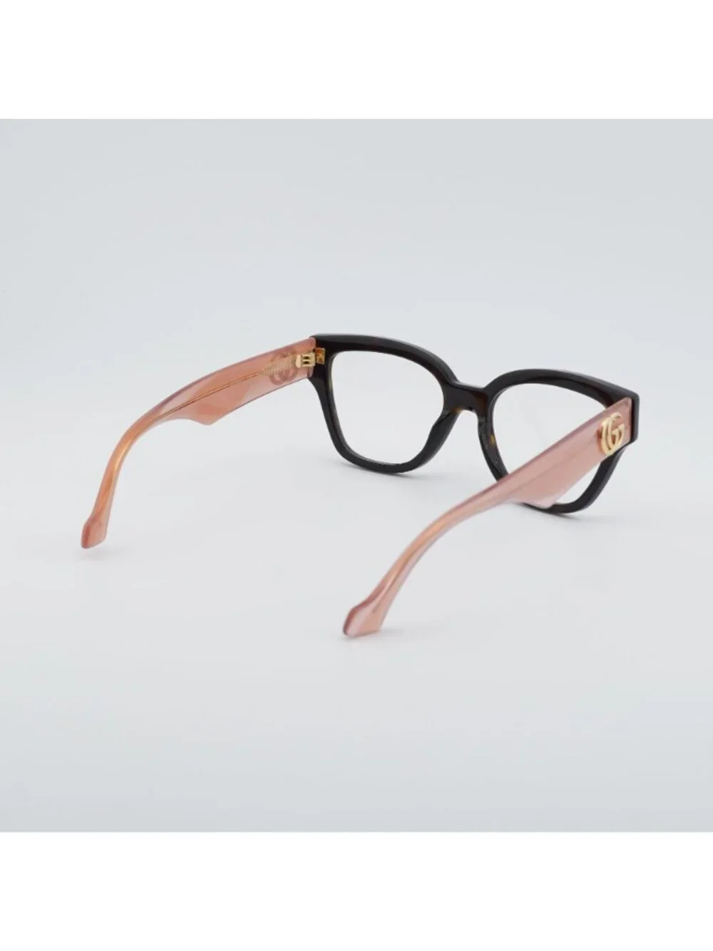 Gucci GG1424O 014 Eyeglasses Havana / Pink 54mm Cat Eye Frame